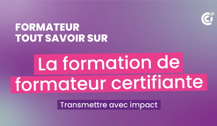 formation de formateur certifiante 